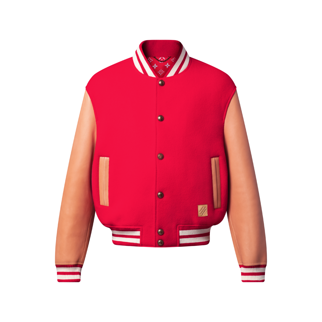 Vvn Leather Varsity Jacket - Ready-to-Wear 1AIMWU | LOUIS VUITTON